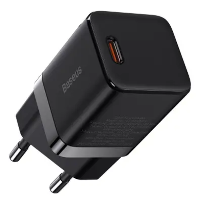 Baseus GaN3 incarcator USB-C 1C 30W, negru