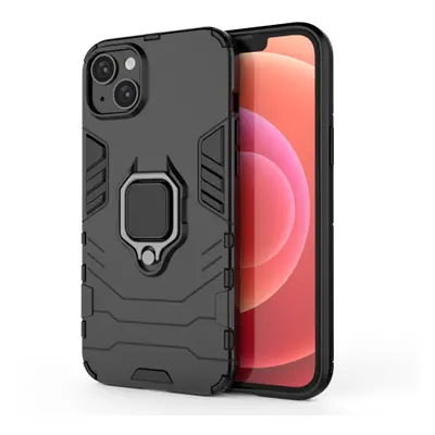 MG Ring Armor husa pentru iPhone 14, negru