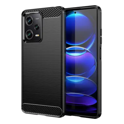 MG Carbon husa pentru Xiaomi Poco X5 Pro 5G / Redmi Note 12 Pro, negru