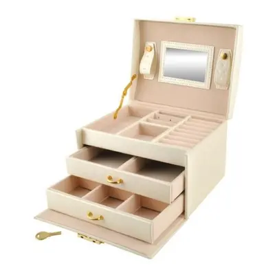 MG Jewelery Box cutie de bijuterii, bej