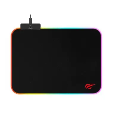 Havit Gamenote MP901 RGB gaming mouse pad, 36x26 cm, Negru