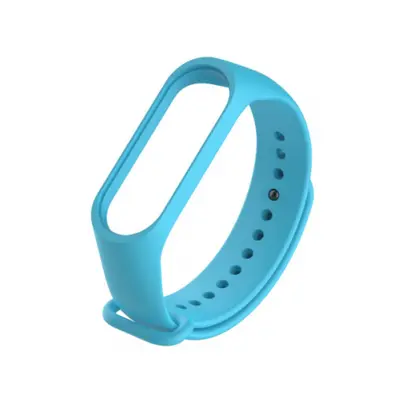 BStrap Silicone curea pentru Xiaomi Mi Band 3/4, blue