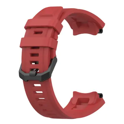 BStrap Silicone curea pentru Xiaomi Amazfit Active Edge, red