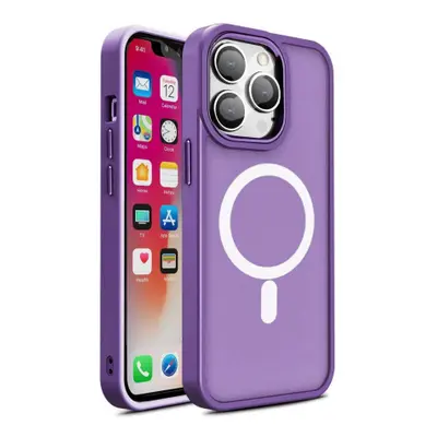 MG Color Matte MagSafe husa pentru iPhone 14, violet