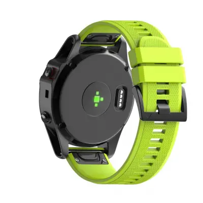 BStrap Silicone Acton curea pentru Garmin Fenix 5s / 5s Plus, fruit green