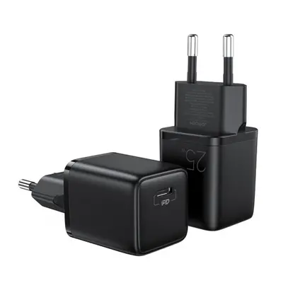 Joyroom Mini Fast Charger incarcator USB-C 25W 3A, negru