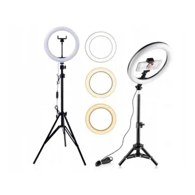 MG Selfie Ring lampa circulara 10'' + trepied 1.8m + bluetooth remote, negru