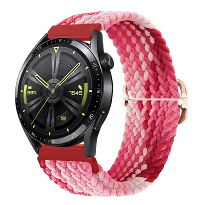 BStrap Elastic Nylon curea pentru Xiaomi Amazfit GTR Mini, strawberry