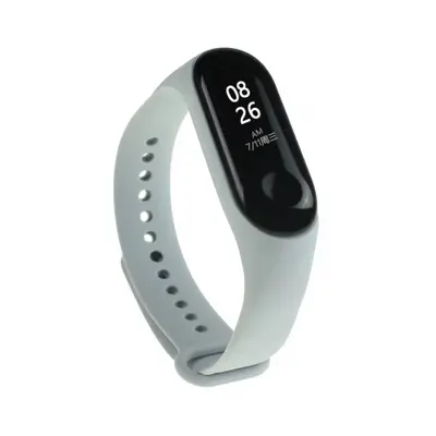 BStrap Silicone curea pentru Xiaomi Mi Band 3/4, gray