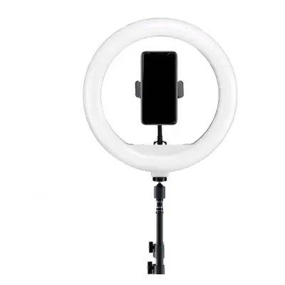 LIVEFY RL-12 Lampa circulara + trepied 2.2m, negru