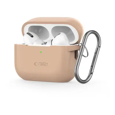 Tech-Protect Silicone Hook husa pentru Apple AirPods Pro 1 / 2, maro