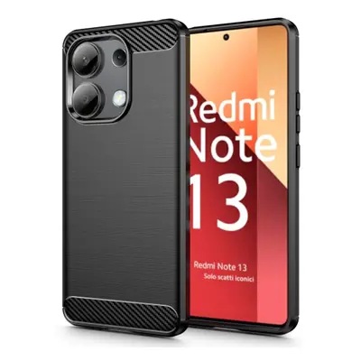 Tech-Protect Carbon husa pentru Xiaomi Redmi Note 13 4G, negru