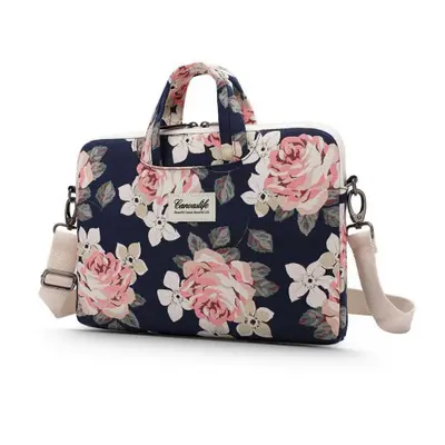 Canvaslife Briefcase genti laptop 13-14'', navy rose