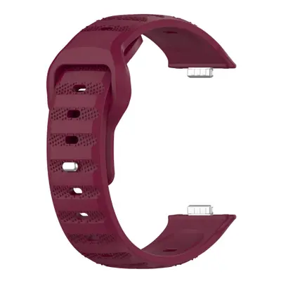 BStrap Silicone curea pentru Huawei Watch Fit 3, wine red