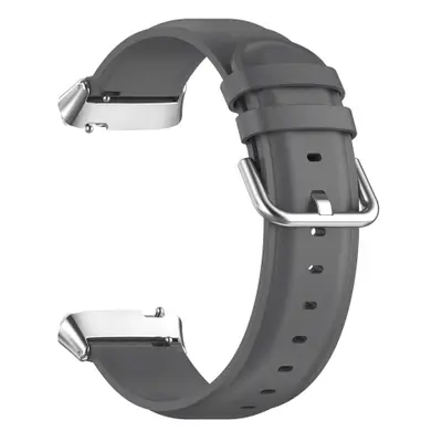 BStrap Leather curea pentru Xiaomi Redmi Watch 3 Active / Lite, gray