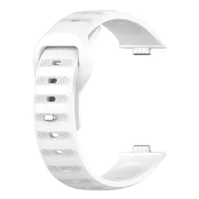 BStrap Silicone curea pentru Huawei Watch Fit 3, white