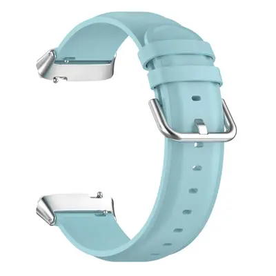 BStrap Leather curea pentru Xiaomi Redmi Watch 3 Active / Lite, light blue