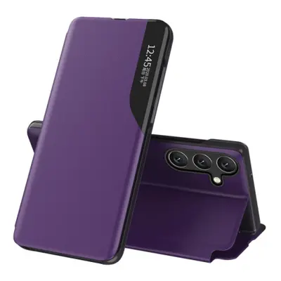 MG Eco Leather View husa pentru Samsung Galaxy A26, violet