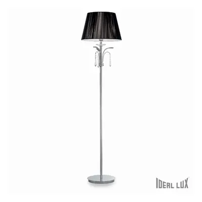 lampa de podea Accademy, 1 bec, dulie E27, D:400 mm, H:1670 mm, Crom