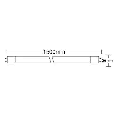 Tub cu LED T8-1.5MT SİNGLE SİDE 24W G13 ADVANCE 6500K