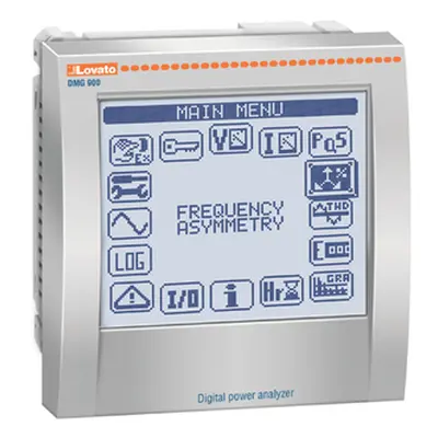 FLUSH-MOUNT LCD TOUCH-SCREEN POWER ANALYZER, EXPANDABLE, GRAPHIC 128X112 PIXEL TOUCH-SCREEN LCD,