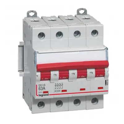 Separator modular DX-IS - visible load break - 4P 400 V~ - 63 A