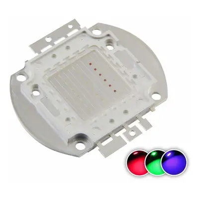 Bec Led ( pastila proiector ) – 20w/RGB (42x42mm) *TV 0,25ron