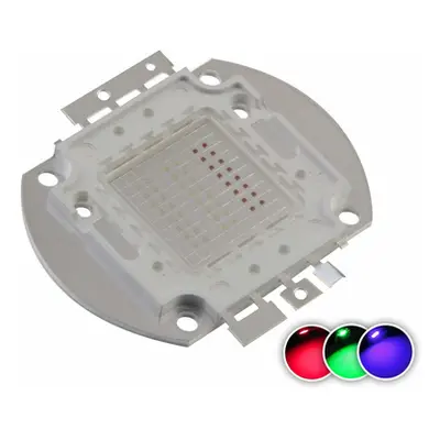 Bec Led ( pastila proiector ) – 50w/RGB (42x42mm)