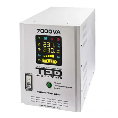 UPS centrala termica 7000VA 5KW, TED