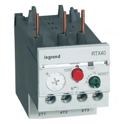 Releu termic RTX³ 40 - 0.4 to 0.63 A - pentru CTX³ 22 and 40 - diff.