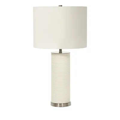 Veioza Ripple 1 Light Table Lamp – White