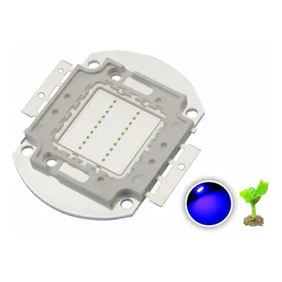 Bec Led ( pastila proiector ) – 20w/Albastru (42x42mm) *TV 0,25ron