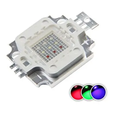 Bec Led ( pastila proiector ) – 10w/RGB (25x25mm) *TV 0,25ron