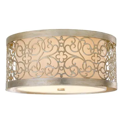 Corp de iluminat decorativ pentru exterior, Arabesque 2 Light Flush Light