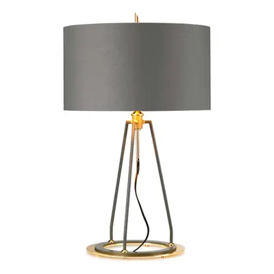 Veioza Ferrara 1 Light Table Lamp – Dark Grey Polished Gold