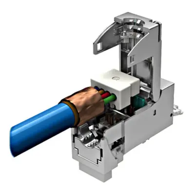 fixLink SL RJ45 shielded Cat.6a AWG 24-22 4PPoE 100W PU: 1