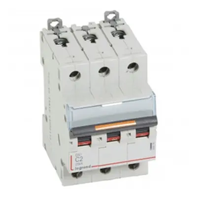 Siguranta automata MCB - DX³ - 25 kA - 3P 400 V~ - 2 A - C curba