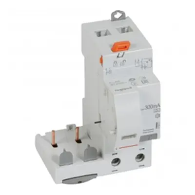 Add-on module DX³ - 2P 230 V~ - 40 A - 300 mA - A type - pentru 1 module DX³ MCB