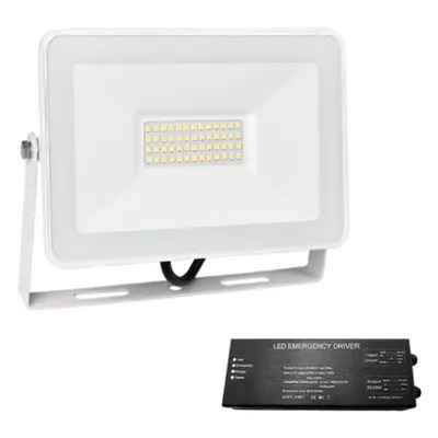 VEGA SLIM SMD PROIECTOR LED 50W 4000K ALB+ KIT EMERGENTA