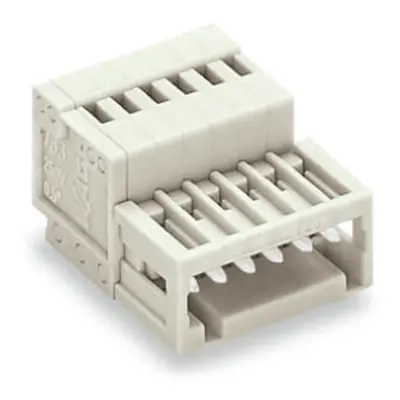 1-conductor male connector; 100% protected against mismating; 0.5 mm²; Pin spacing 2.5 mm; 10-po