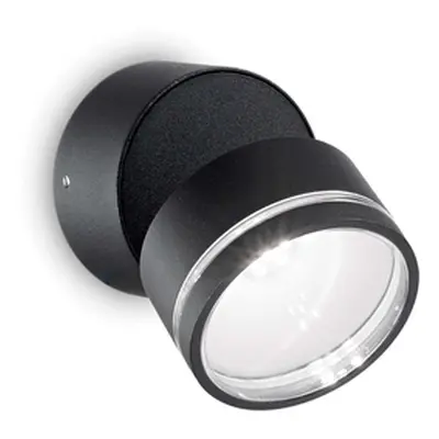 Corp de iluminat decorativ pentru exterior OMEGA AP ROUND NERO 4000K