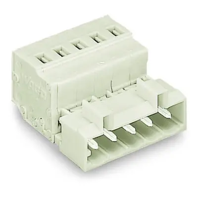 1-conductor male connector; 100% protected against mismating; 2.5 mm²; Pin spacing 5 mm; 12-pole