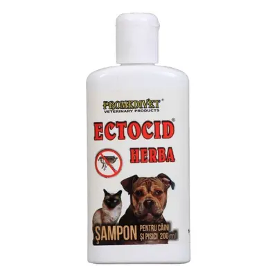 Sampon Ectocid Herba antiparazitar, 200 ml