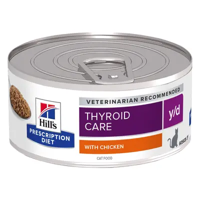 Hill's Prescription Diet Feline y/d Thyroid Care, 156 g