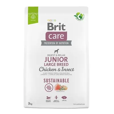 Brit Care Dog Sustainable Junior Large Breed, 3 kg