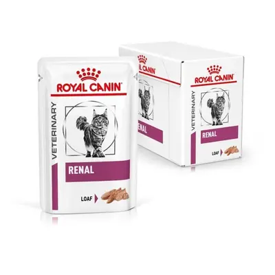 Royal Canin Renal Loaf Cat Pouch, hrana umeda pisici, 12x85 g