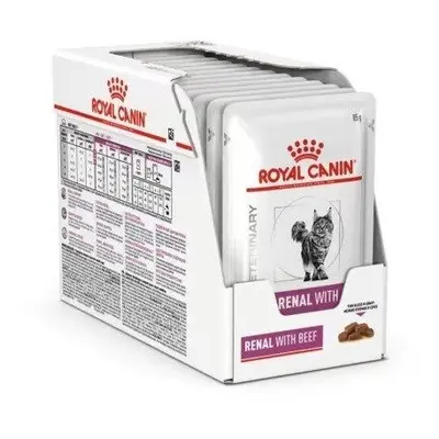 Royal Canin Renal with Beef, 12 x 85 g