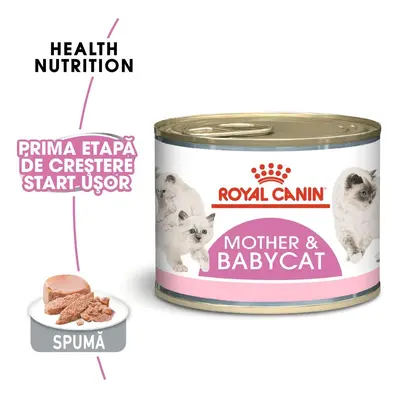 Royal Canin Mother & BabyCat hrana umeda pisica, mama si puiul (textura spumoasa), 195 g