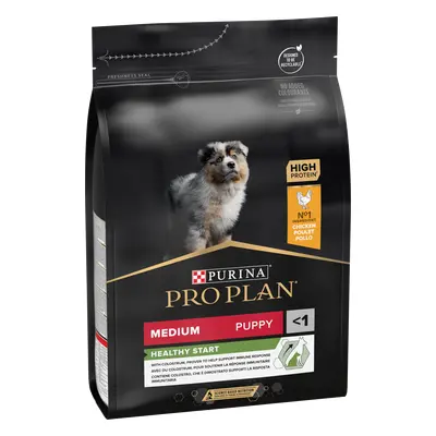 PURINA PRO PLAN PUPPY Healthy Start, Talie Medie, Pui, 3 kg