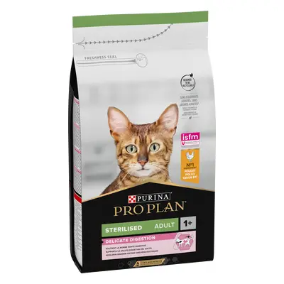 ​PURINA PRO PLAN STERILISED Sensitive Digestion, Pui, 1.5 kg